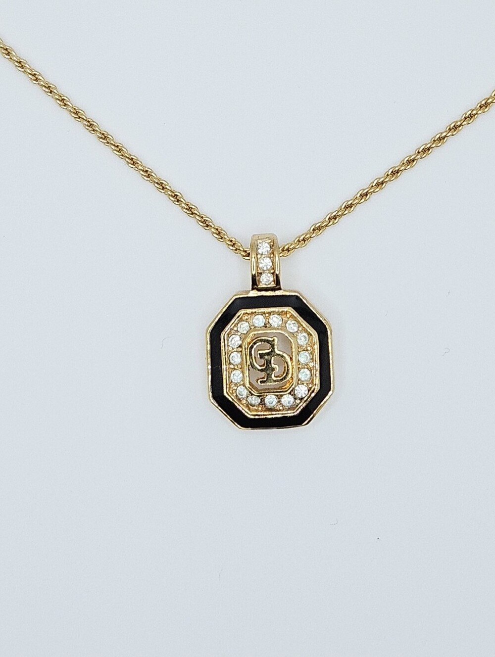 Dior CD Pendant Necklace